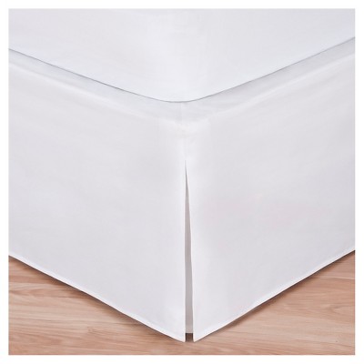 Magic Skirt Wrap-around Tailored Bed Skirt - White (Full)