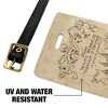Harry Potter Marauders Map Luggage ID Tags Set of 2 - 4 of 4