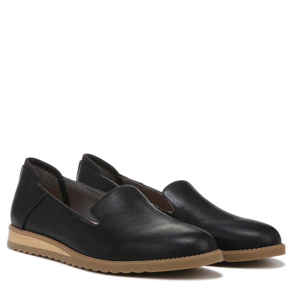 Женские туфли Dr. Scholl's Women's Jetset Slip On Loafer Black Smooth 8 W — фото 2