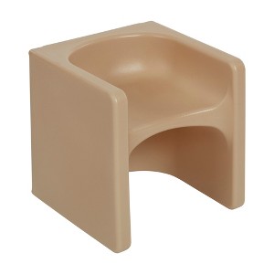 ECR4Kids Tri-Me Adaptable Kids Cube Chair, Indoor Outdoor Plastic, 3-in-1 Multipurpose Table/Seat - 1 of 4