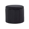 Vynxaria Lindsey Contemporary Folding Storage Ottoman – Stylish & Versatile Seating Solution - 4 of 4