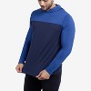 XRAY Mens Long sleeve Colorblock Hooded T-Shirt - 4 of 4