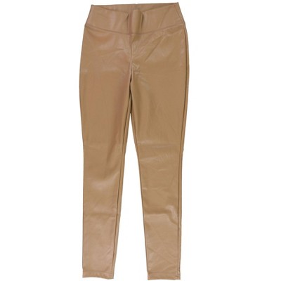 I.N.C International Concepts Womens Faux Leather Casual Leggings
