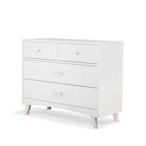 Sorelle Soho 4 Drawer Dresser - White - 1 of 4