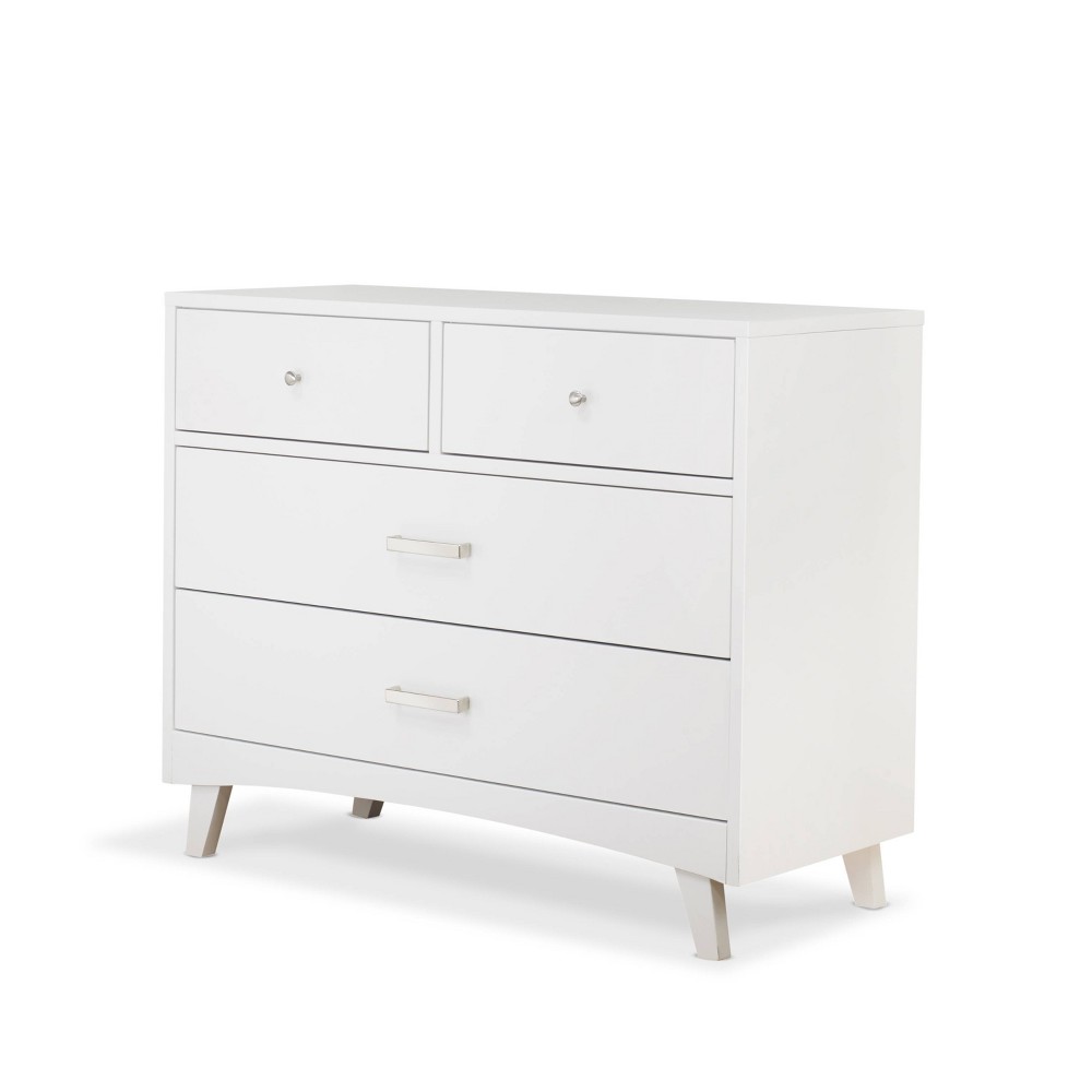 Sorelle Soho 4 Drawer Dresser - White -  7915-W