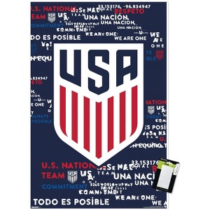 Trends International US Soccer - Logo 25 Unframed Wall Poster Prints - 1 of 4