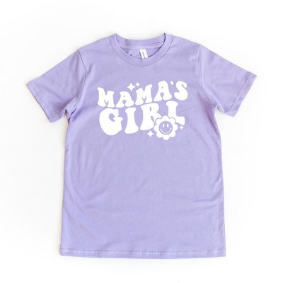 The Juniper Shop Mama's Girl Flower Girls Short Sleeve Tee