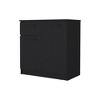 NicBex 2-Door 1-Drawer Dresser Spacious Storage Compartment & Drawer for Clothing/Linens, Durable Wood with Stylish Handles, Ideal for Bedroom - 2 of 4