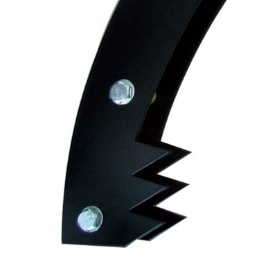 Heavy-Duty Black and Green Steel Log Grabber with Powder-Coat Finish