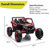 24V Kids Ride On UTV - Electric Off-Road Car with Remote Control, 200W Motors, LED Lights, Music, Enhanced Suspension, for Boys & Girls, - 2 of 4