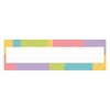 TREND Cheerful Stripes Desk Toppers® Name Plates, 36 Per Pack, 6 Packs - 2 of 4