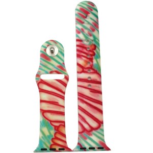 OLIVIA PRATT PRINTED SILICONE APPLE WATCH BAND - 1 of 3