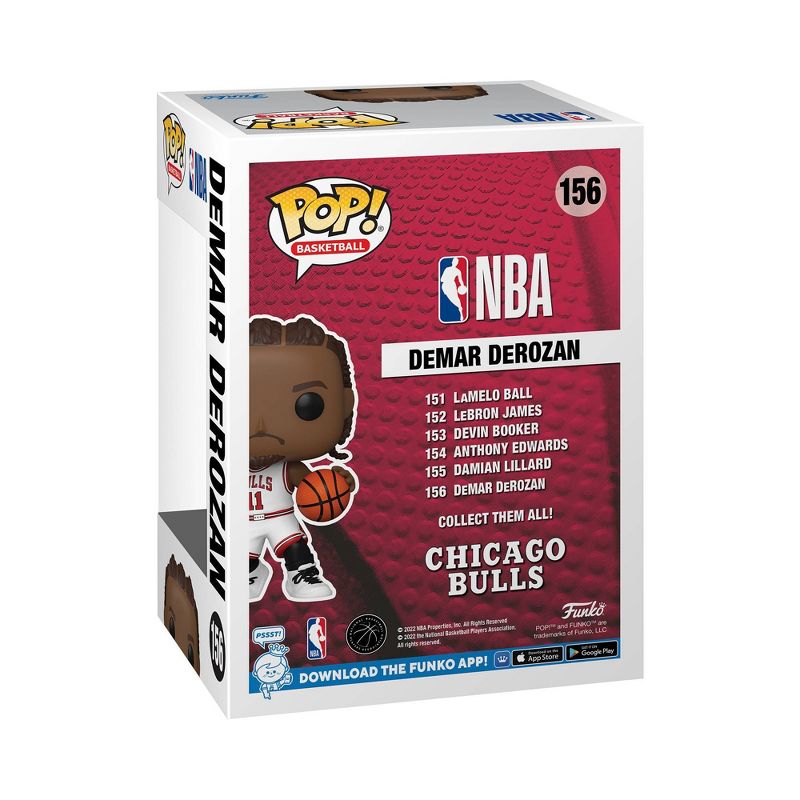 Funko POP! NBA: Chicago Bulls - DeMar DeRozan, 3 of 4