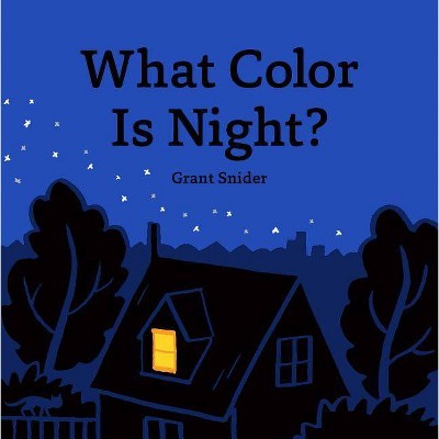 What Color Is Night? - by  Grant Snider (Hardcover)