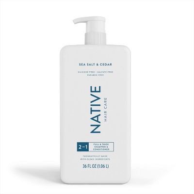 Native Sea Salt & Cedar Full & Thick 2-in-1 Shampoo & Conditioner