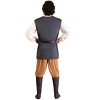 HalloweenCostumes.com X Large  Men  Merry Medieval Costume for Men, Brown/Gray/Brown - 3 of 3
