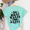Simply Sage Market S.W.Smiley Makes You Happy Smiley Face Garment Dyed Tee - 3 of 4