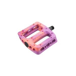 Odyssey Twisted Pro PC Pedals 9/16" Composite Body Midnight Purple/Orange Swirl - 1 of 2