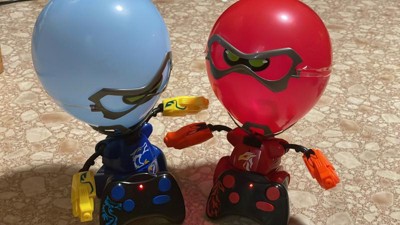 BLACK SERIES Robo Combat Airheads, Remote Control Balloon Brawlers, 2 RC  Battle Robots with Inflatable Heads, Wireless Infrared Controllers