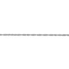 Black Bow Jewelry 1.4mm, 14k White Gold, Singapore Chain Anklet or Bracelet - 2 of 4