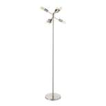 62" Spark Floor Lamp Brushed Stainless Steel - LumiSource