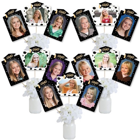 Big Dot Of Happiness Gold 2024 Graduation Party Centerpiece Sticks - Table  Toppers - Set Of 15 : Target