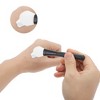 Unique Bargains Lightweight Facial Mask Brush Black White - 3 of 4
