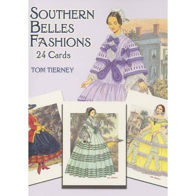  Southern Belles Fashions - by  Tom Tierney (Paperback) 