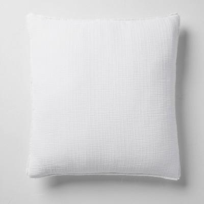 Plain white 2025 throw pillow