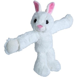 Wild Republic Huggers White Bunny Stuffed Animal, 8 Inches - 1 of 1