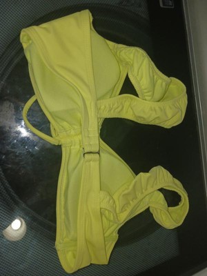 Louis Vuitton Monogram Jacquard Bikini Top 1ABC8T, Yellow, 38