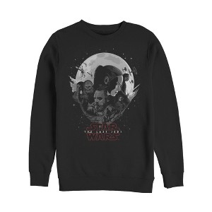 Men's Star Wars The Last Jedi Planet Logo Sweatshirt - 1 of 3