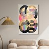 Art Remedy Everyone Hugged Retro Abstract Wall Art Framed - 2 of 4