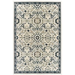 Oriental Weavers Bowen 073J2 Ivory/ Navy Indoor Area Rug - 6'7" x 9'6" - 1 of 4