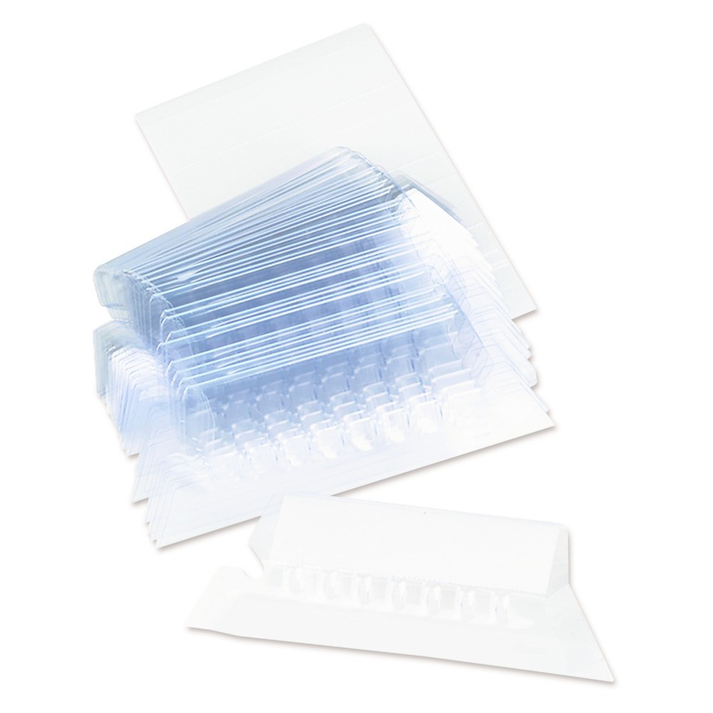 UPC 087547422151 product image for Universal Hanging File Folder Plastic Index Tabs, 1/5 Tab Cut, 2 1/4