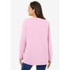 Woman Within Perfect Long-Sleeve Crewneck Tee - 3 of 4