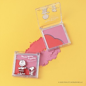 Profusion Cosmetics Peanuts 75th Charlie Brown & Snoopy Bouncy Blush Duo - 0.28 oz - 1 of 4