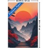 Trends International Andreas Magnusson - Sunset In The Mountains Unframed Wall Poster Prints - 3 of 4