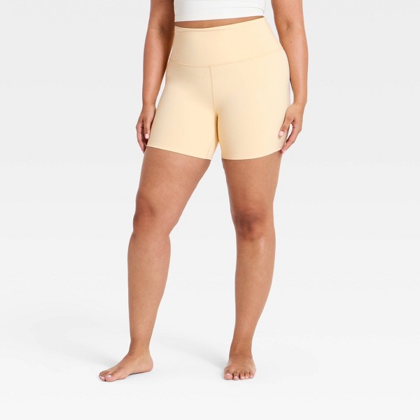 Shorts de ciclismo de cintura ultra alta Everyday Soft 6" para mujer - All In Motion™ 6