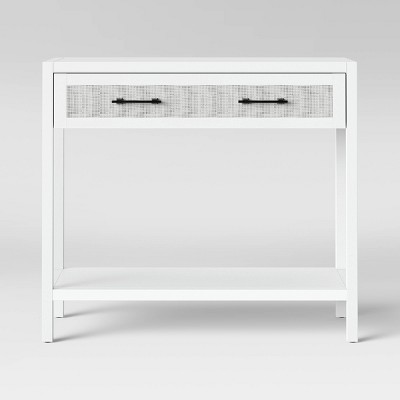 threshold carson console table