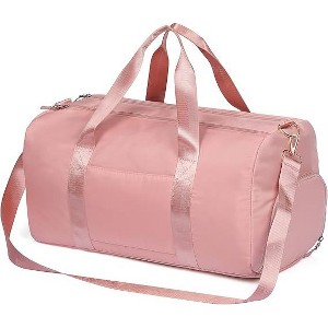 MaseiKar Duffle Bag For Women, Sports Duffel Bag for Gym with Wet Pocket & Shoe Compartment, Overnight Weekender Travel Bag - 1 of 4