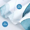 LunaLulinlk Blue Eucalyptus Fabric Shower Curtain - 2 of 4