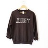 Simply Sage Market Embroidered Aunt Outline Sweatshirt - 3 of 4