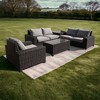Courtyard Casual St Lucia 5 pc Sectional Set with Club Chair - 2 of 2