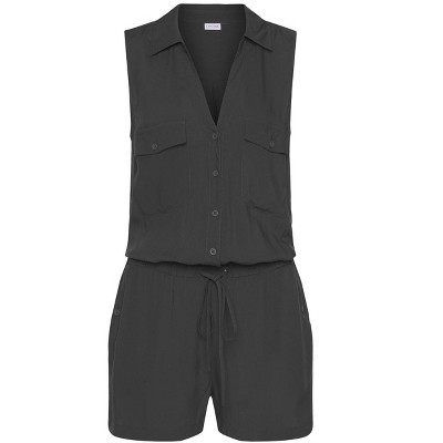 Women's Sleeveless Drawstring Romper - LASCANA - image 2