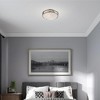 Livex Lighting Titania 2 - Light Flush Mount in  Brushed Nickel - 3 of 4