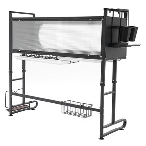 YIYIBYUS Sink Dish Drying Rack, Large Dish Rack, Kitchen Organizer - 1 of 4