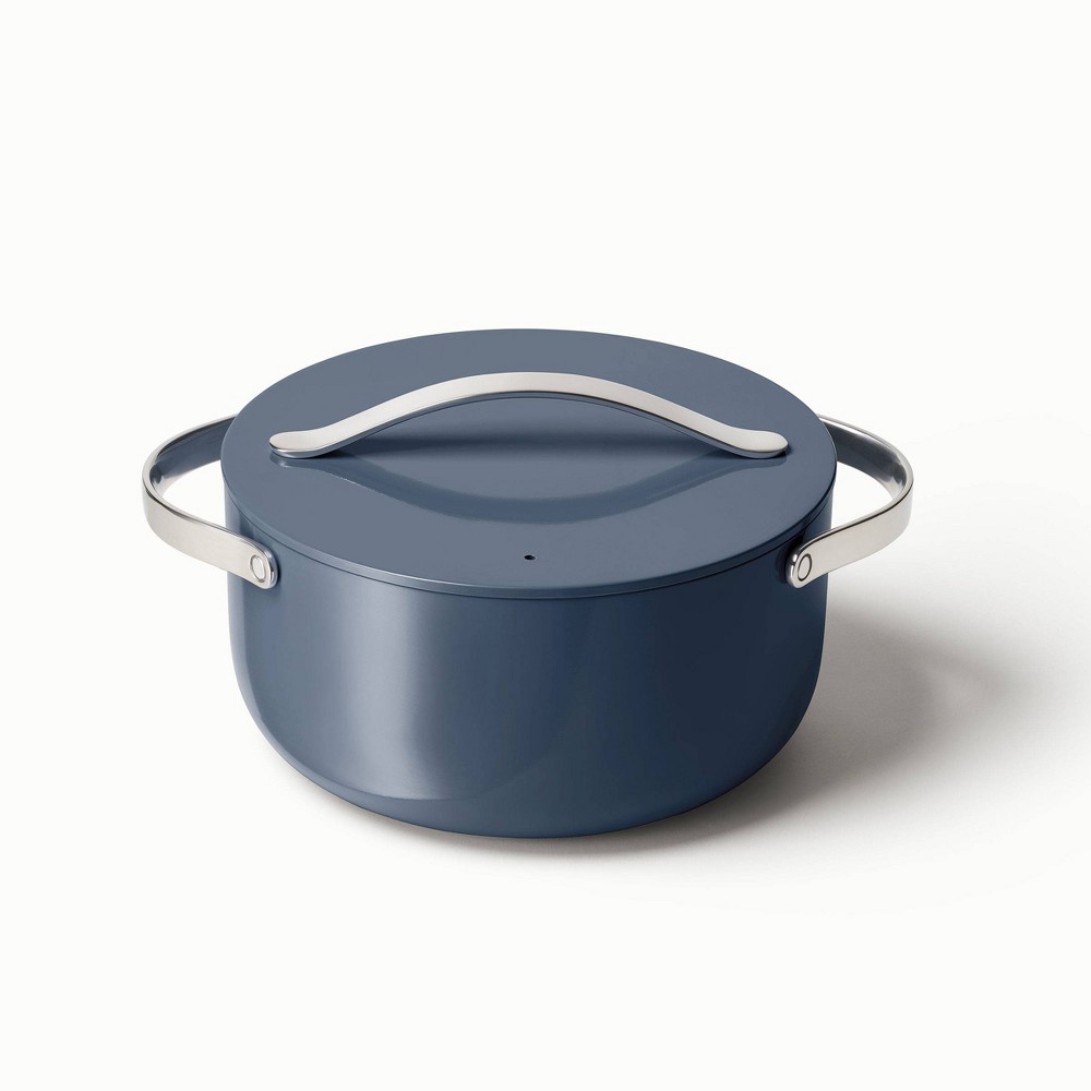 Caraway Home 6.5qt Dutch Oven with Lid Navy