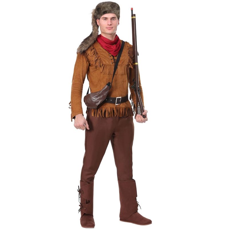 HalloweenCostumes.com Davy Crockett Costume for Men, 5 of 6