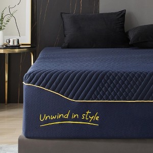 CSBDHOME 12 Inch Memory Foam Mattress Bed in A Box, Medium Firm with Removable Washable Cover - 1 of 4
